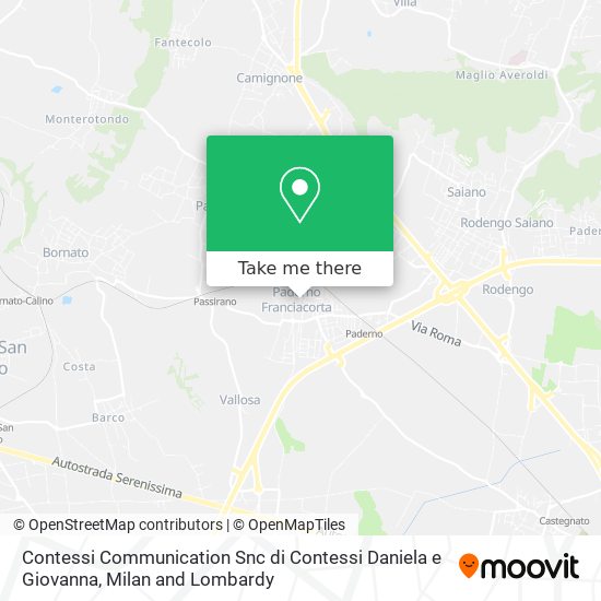 Contessi Communication Snc di Contessi Daniela e Giovanna map