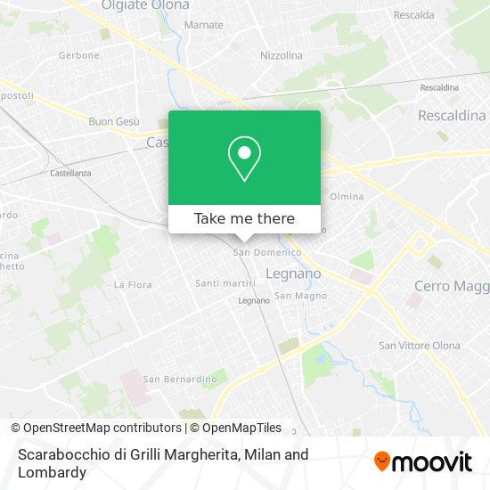 Scarabocchio di Grilli Margherita map