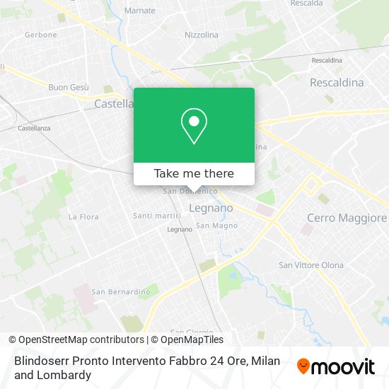 Blindoserr Pronto Intervento Fabbro 24 Ore map