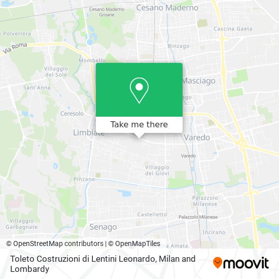 Toleto Costruzioni di Lentini Leonardo map