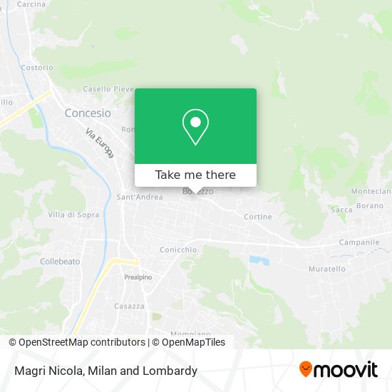 Magri Nicola map