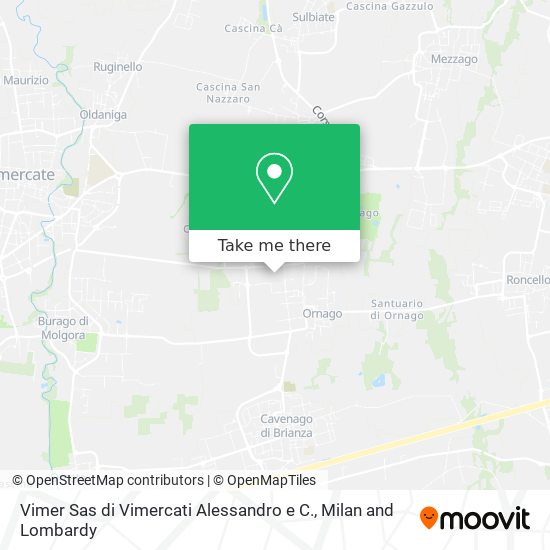 Vimer Sas di Vimercati Alessandro e C. map