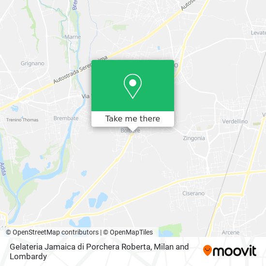 Gelateria Jamaica di Porchera Roberta map