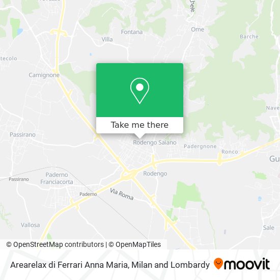 Arearelax di Ferrari Anna Maria map