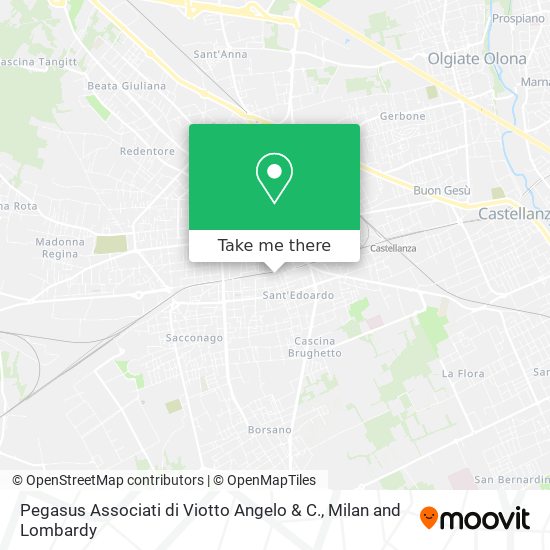 Pegasus Associati di Viotto Angelo & C. map