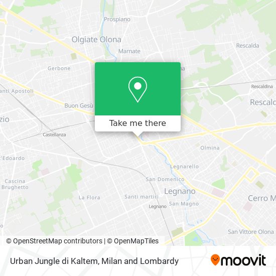Urban Jungle di Kaltem map
