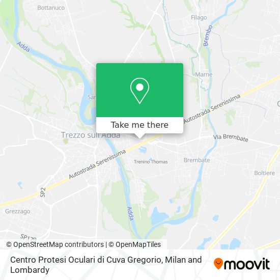 Centro Protesi Oculari di Cuva Gregorio map