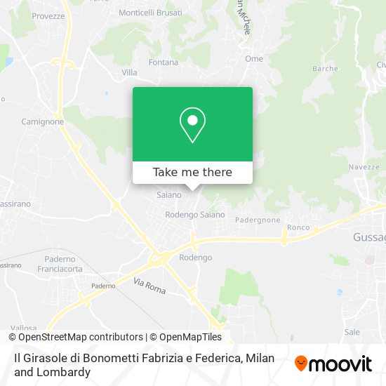 Il Girasole di Bonometti Fabrizia e Federica map