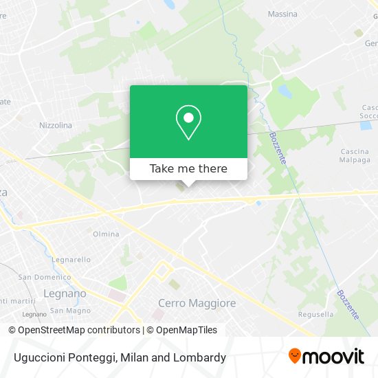 Uguccioni Ponteggi map