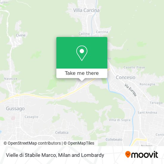 Vielle di Stabile Marco map