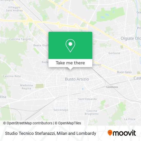 Studio Tecnico Stefanazzi map