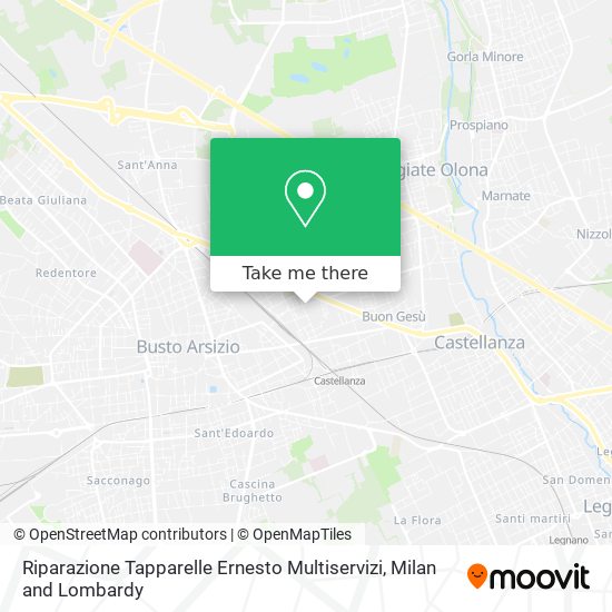 Riparazione Tapparelle Ernesto Multiservizi map