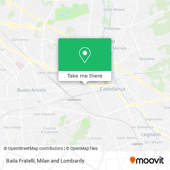 Baila Fratelli map