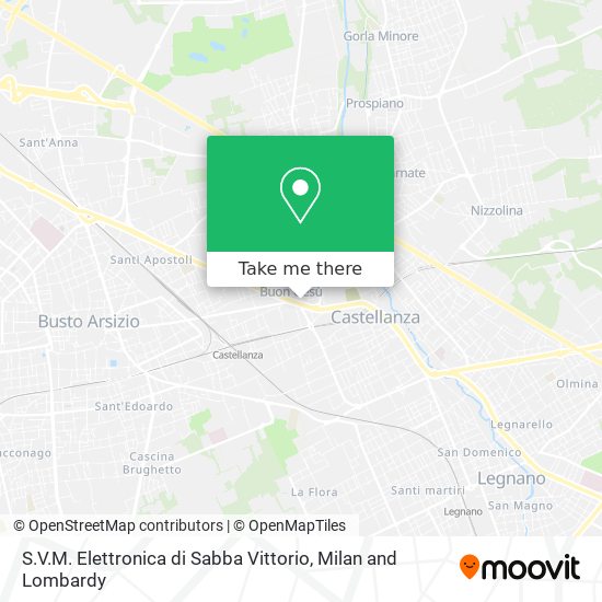 S.V.M. Elettronica di Sabba Vittorio map