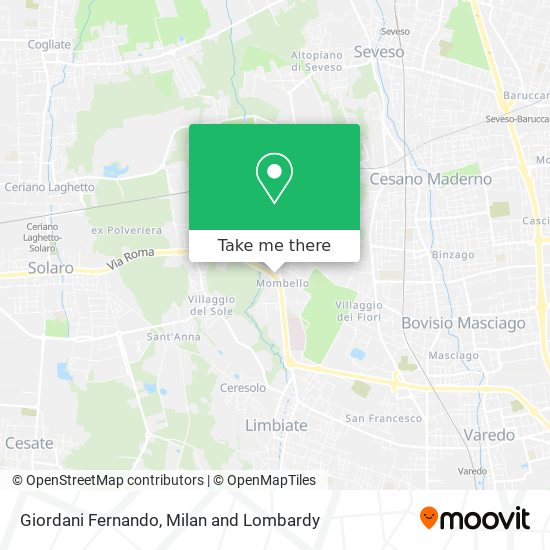 Giordani Fernando map