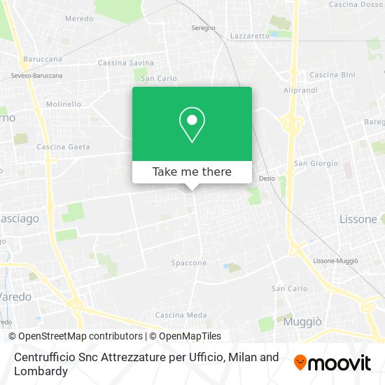 Centrufficio Snc Attrezzature per Ufficio map