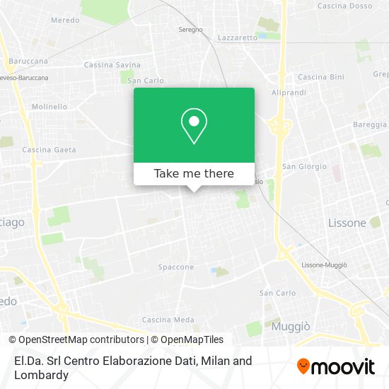 El.Da. Srl Centro Elaborazione Dati map