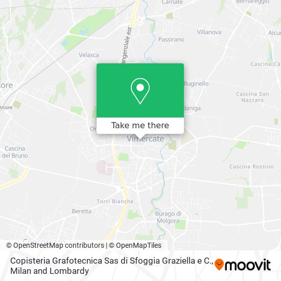 Copisteria Grafotecnica Sas di Sfoggia Graziella e C. map