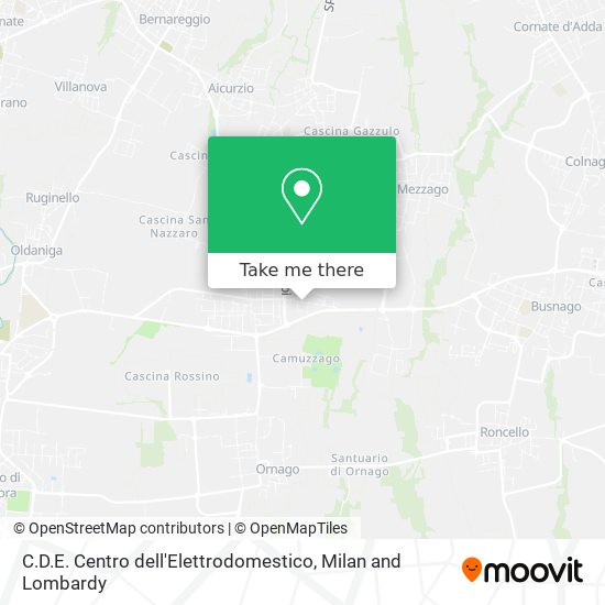 C.D.E. Centro dell'Elettrodomestico map