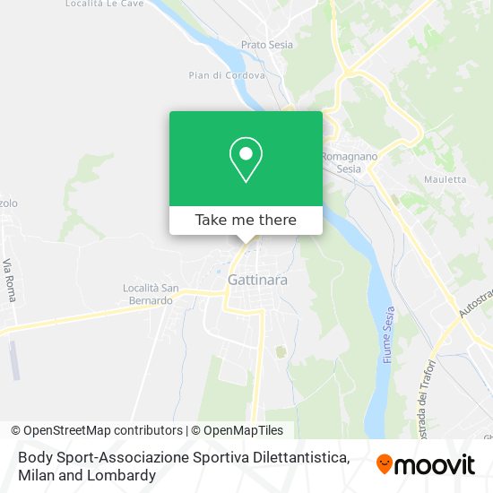 Body Sport-Associazione Sportiva Dilettantistica map