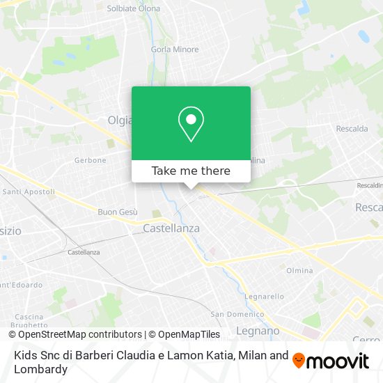 Kids Snc di Barberi Claudia e Lamon Katia map
