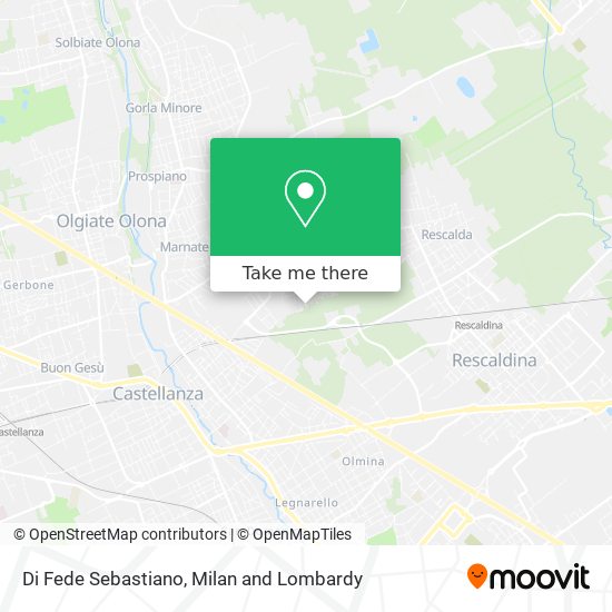Di Fede Sebastiano map