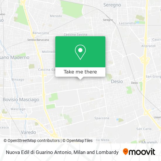 Nuova Edil di Guarino Antonio map