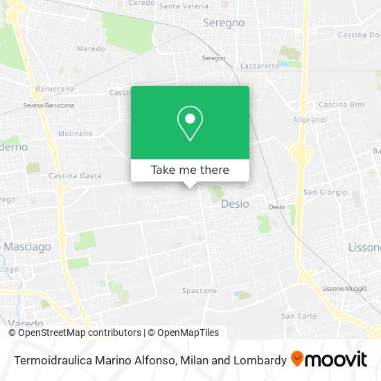 Termoidraulica Marino Alfonso map
