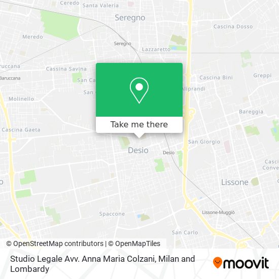 Studio Legale Avv. Anna Maria Colzani map