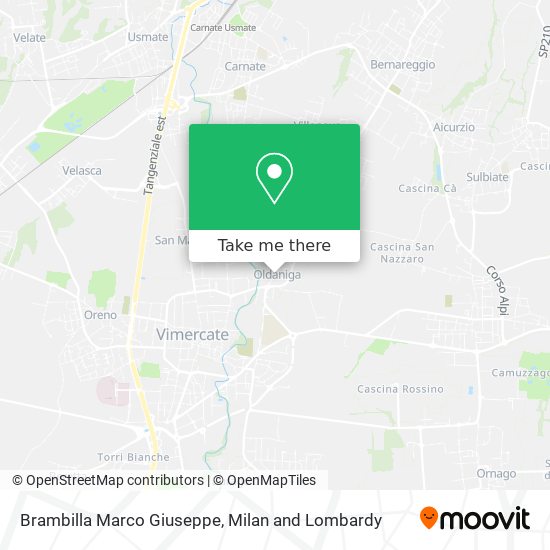 Brambilla Marco Giuseppe map