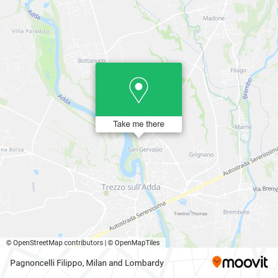 Pagnoncelli Filippo map