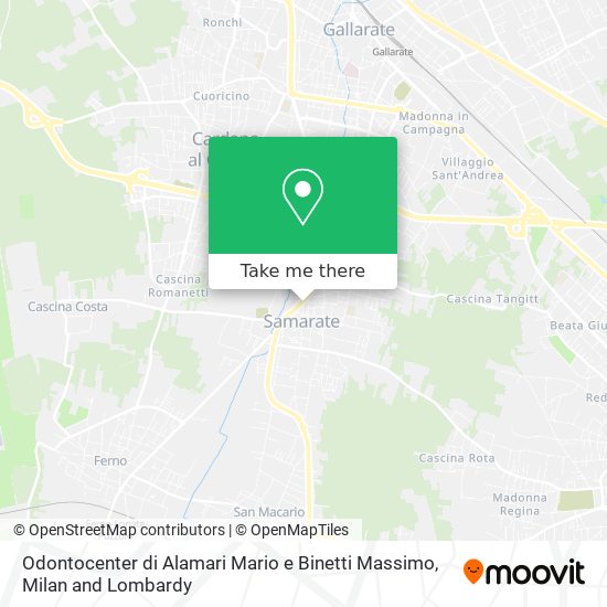Odontocenter di Alamari Mario e Binetti Massimo map