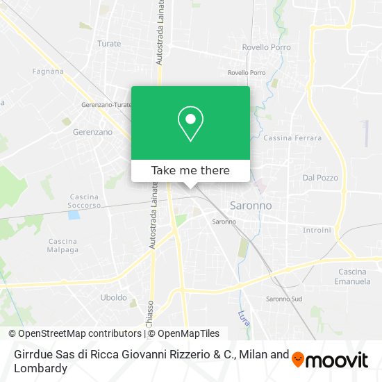 Girrdue Sas di Ricca Giovanni Rizzerio & C. map