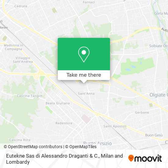 Eutekne Sas di Alessandro Draganti & C. map