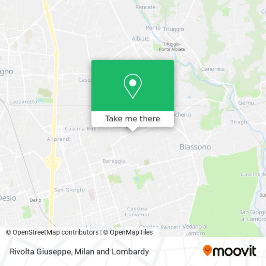 Rivolta Giuseppe map