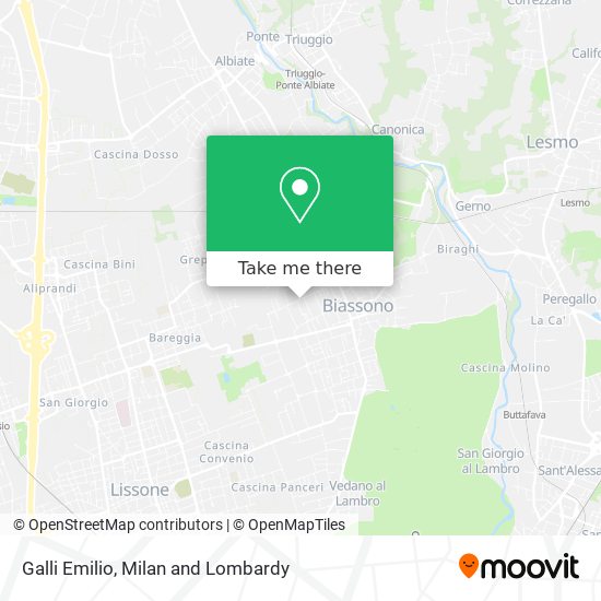 Galli Emilio map