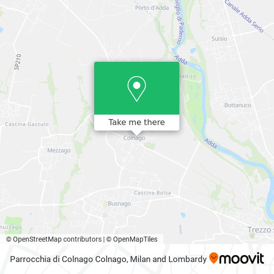 Parrocchia di Colnago Colnago map