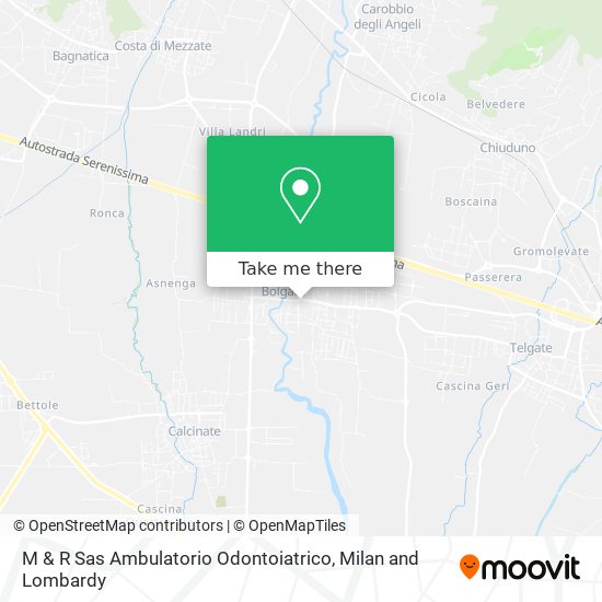 M & R Sas Ambulatorio Odontoiatrico map