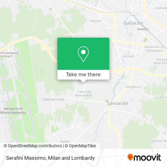 Serafini Massimo map