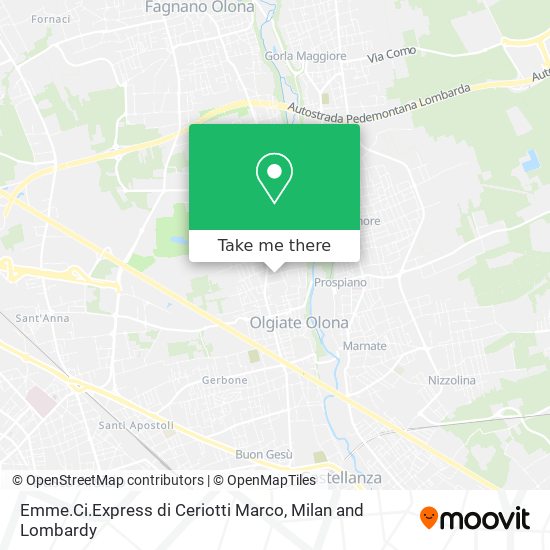 Emme.Ci.Express di Ceriotti Marco map