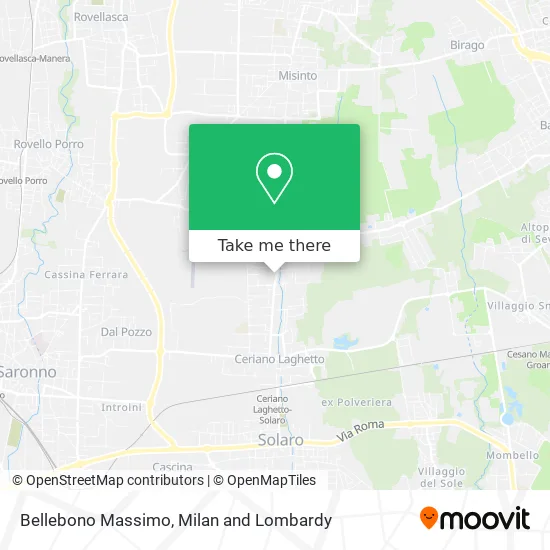 Bellebono Massimo map