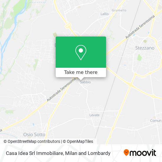 Casa Idea Srl Immobiliare map
