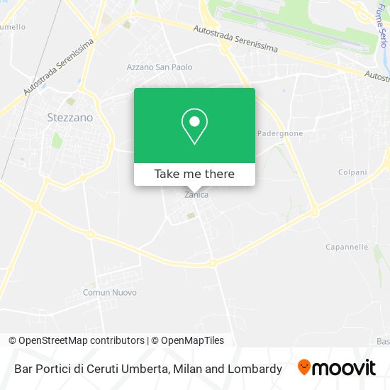 Bar Portici di Ceruti Umberta map