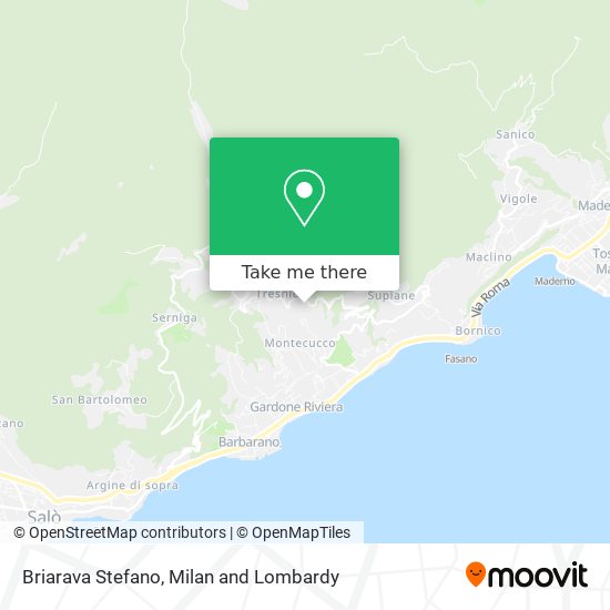 Briarava Stefano map