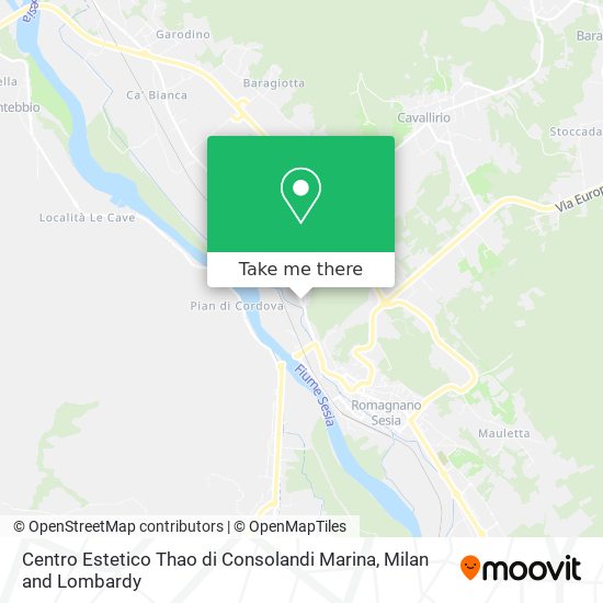 Centro Estetico Thao di Consolandi Marina map