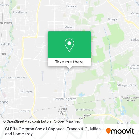 Ci Effe Gomma Snc di Cappucci Franco & C. map