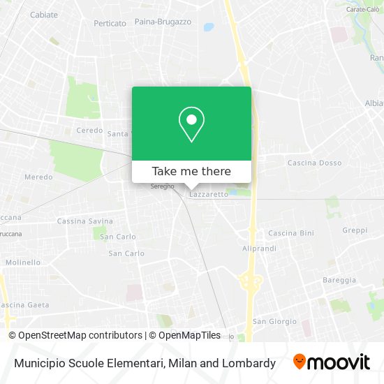 Municipio Scuole Elementari map