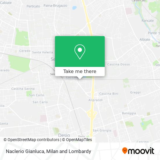 Naclerio Gianluca map