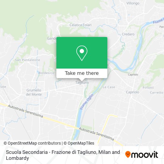 Scuola Secondaria - Frazione di Tagliuno map