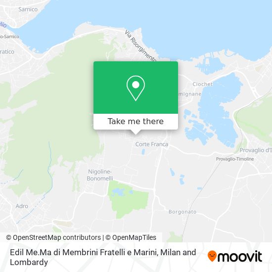 Edil Me.Ma di Membrini Fratelli e Marini map